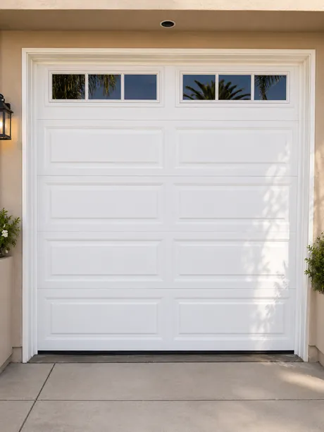 Single Door Installation, Long Panels Design