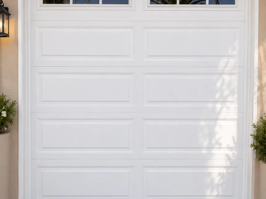 Single Door Installation, Long Panels Design