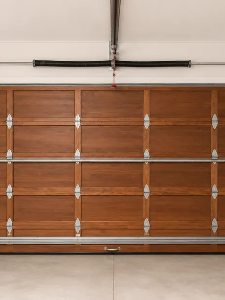 Wood Design Door, Springs and Tracks