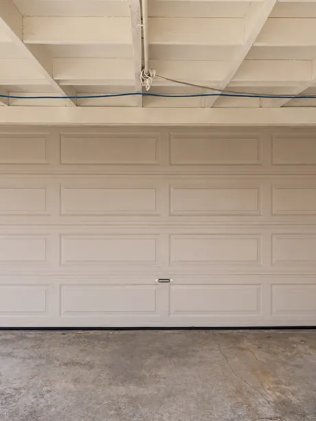 Installation of Sandstone Color, Long Panels Door